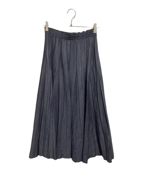 PLIPARPLI（プリパプリ）PLIPARPLI (プリパプリ) ラップスカート ネイビー サイズ:Mの古着・服飾アイテム
