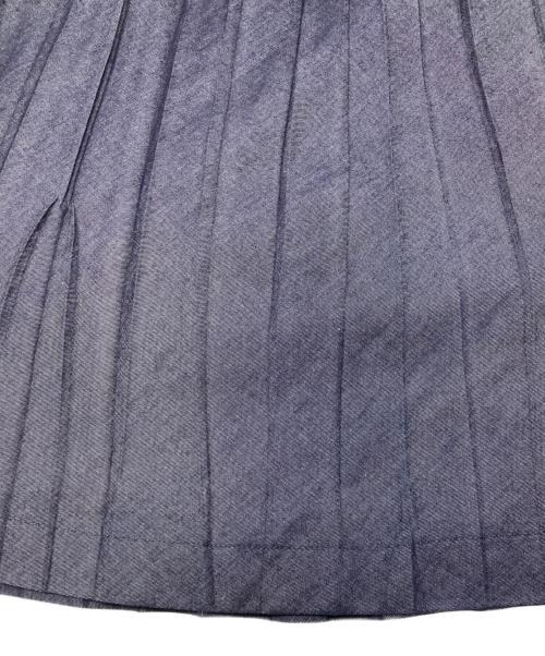 PLIPARPLI（プリパプリ）PLIPARPLI (プリパプリ) ラップスカート ネイビー サイズ:Mの古着・服飾アイテム
