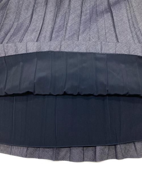 PLIPARPLI（プリパプリ）PLIPARPLI (プリパプリ) ラップスカート ネイビー サイズ:Mの古着・服飾アイテム