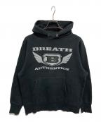 BREATHブレス）の古着「プルオーバーパーカー」｜ブラック