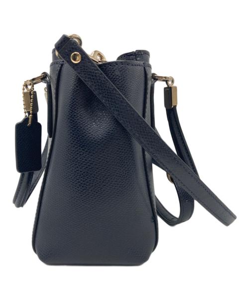 COACH（コーチ）COACH (コーチ) 2WAYショルダーバッグ ネイビーの古着・服飾アイテム