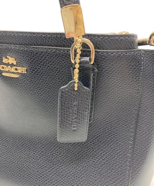 COACH（コーチ）COACH (コーチ) 2WAYショルダーバッグ ネイビーの古着・服飾アイテム