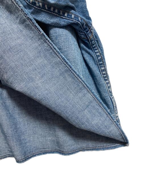 JOURNAL STANDARD（ジャーナルスタンダード）JOURNAL STANDARD (ジャーナルスタンダード) ライトオンスデニムクロップドシャツ インディゴ サイズ:FREEの古着・服飾アイテム