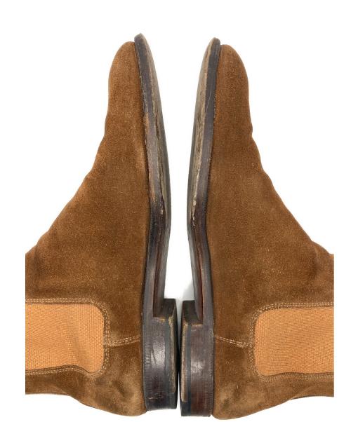 Crockett & Jones（クロケット＆ジョーンズ）Crockett & Jones (クロケット＆ジョーンズ) BEAMS (ビームス) CHELSEA BOOT ベージュ サイズ:SIZE 8 1/2の古着・服飾アイテム