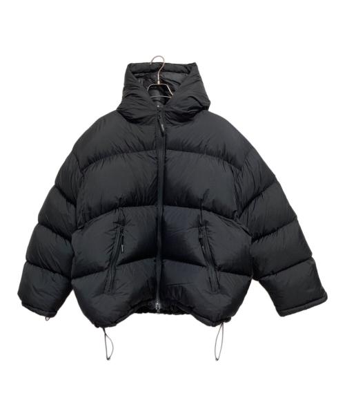 Gymphlex（ジムフレックス）Gymphlex (ジムフレックス) DOWN HOODED ZIP JACKET ブラック サイズ:Lの古着・服飾アイテム