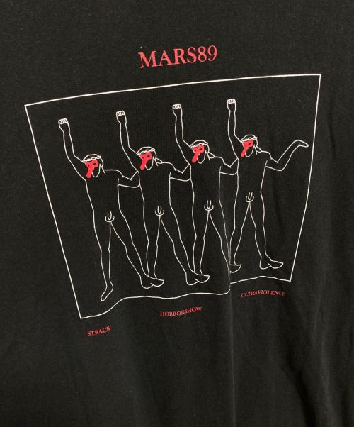 UNDERCOVER（アンダーカバー）UNDERCOVER (アンダーカバー) MARS89 プリントＴシャツ ブラック サイズ:4の古着・服飾アイテム