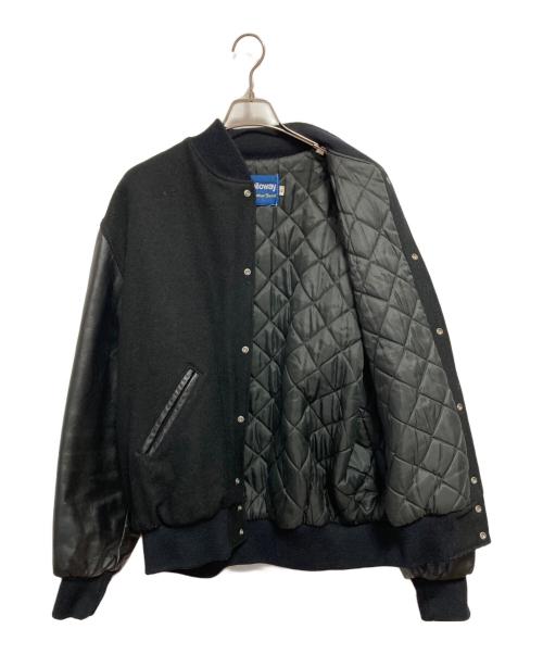 Holloway（ホロウェイ）Holloway (ホロウェイ) レザースリーブスタジャン ブラック サイズ:XLの古着・服飾アイテム