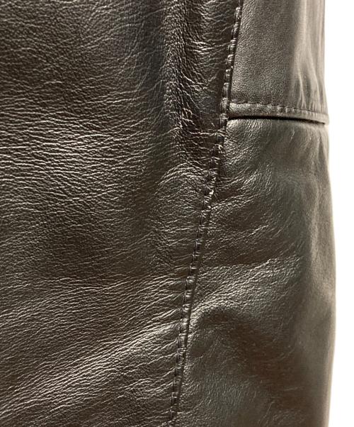 Holloway（ホロウェイ）Holloway (ホロウェイ) レザースリーブスタジャン ブラック サイズ:XLの古着・服飾アイテム