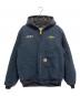 CarHartt（カーハート）の古着「ダックアクティブジャケット」｜ネイビー