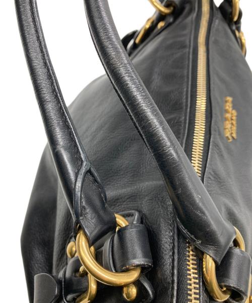 PRADA（プラダ）PRADA (プラダ) SOFTCALF NERO ブラックの古着・服飾アイテム