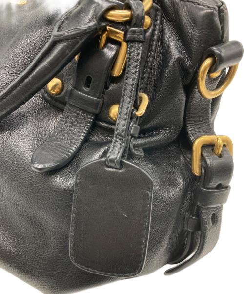 PRADA（プラダ）PRADA (プラダ) SOFTCALF NERO ブラックの古着・服飾アイテム