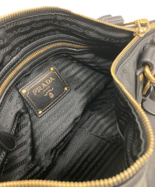 PRADA（プラダ）PRADA (プラダ) SOFTCALF NERO ブラックの古着・服飾アイテム