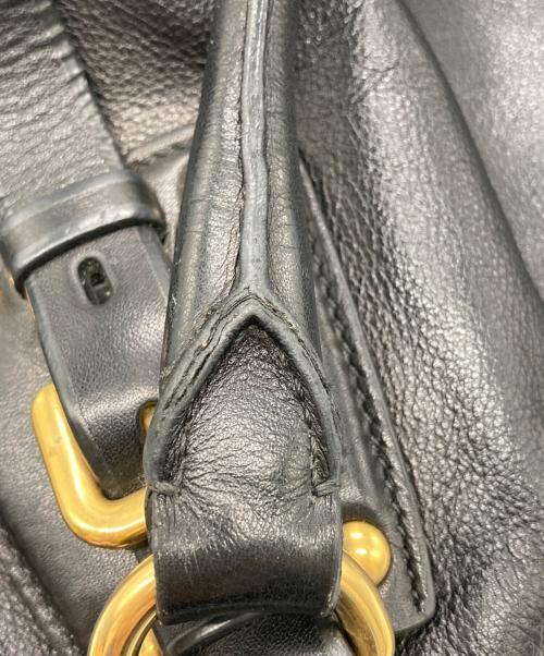 PRADA（プラダ）PRADA (プラダ) SOFTCALF NERO ブラックの古着・服飾アイテム