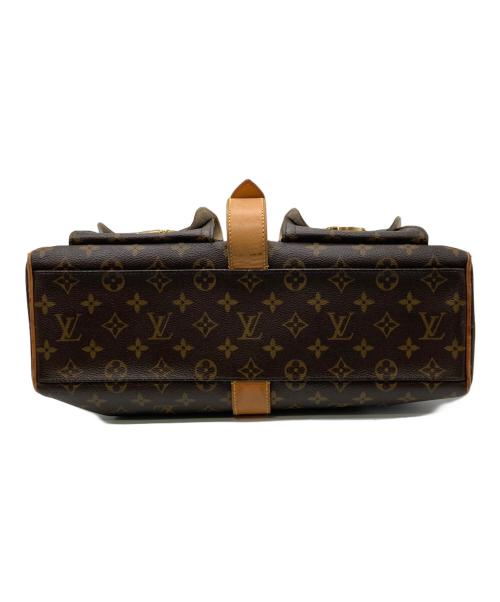 LOUIS VUITTON（ルイ ヴィトン）LOUIS VUITTON (ルイ ヴィトン) マンハッタンGM ハンドバッグ ブラウンの古着・服飾アイテム