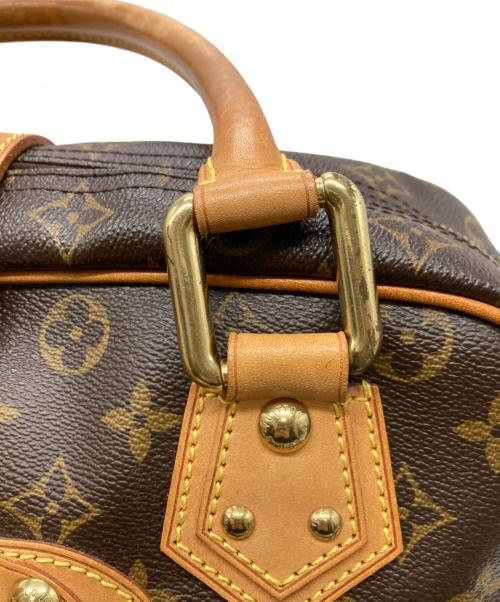 LOUIS VUITTON（ルイ ヴィトン）LOUIS VUITTON (ルイ ヴィトン) マンハッタンGM ハンドバッグ ブラウンの古着・服飾アイテム