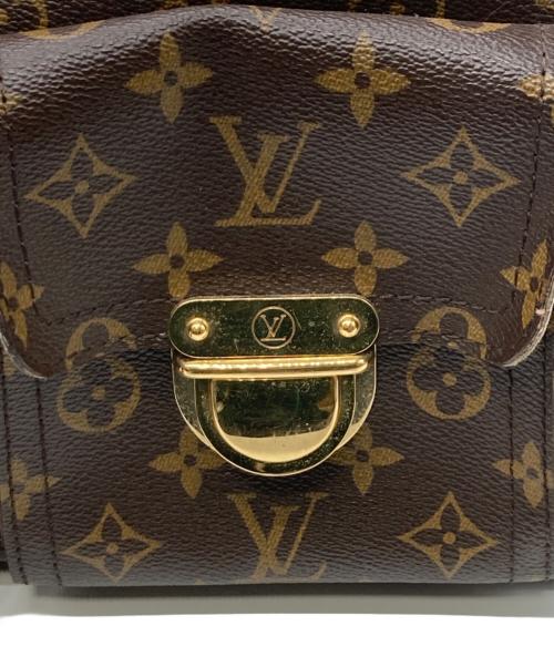 LOUIS VUITTON（ルイ ヴィトン）LOUIS VUITTON (ルイ ヴィトン) マンハッタンGM ハンドバッグ ブラウンの古着・服飾アイテム