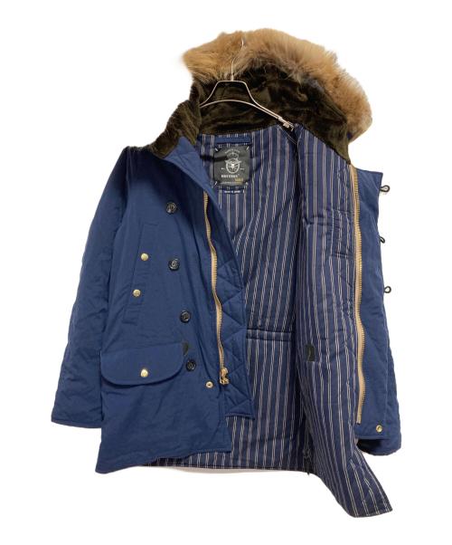 HOUSTON GOLD（ヒューストンゴールド）HOUSTON GOLD (ヒューストンゴールド) N-3Bタイプコート ネイビー サイズ:Mの古着・服飾アイテム