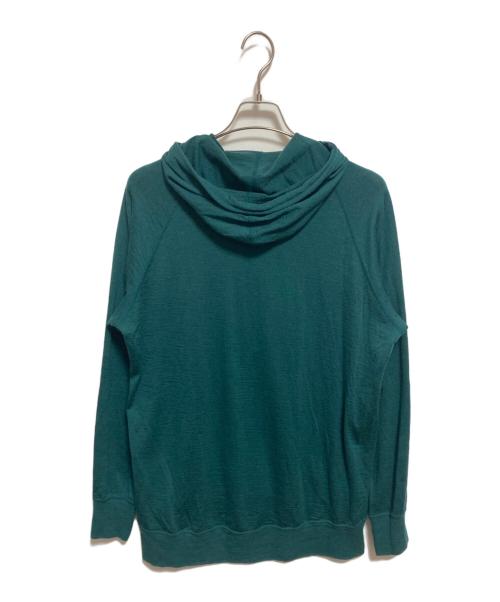 山と道（ヤマトミチ）山と道 (ヤマトミチ) Merino Hoody グリーン サイズ:Lの古着・服飾アイテム