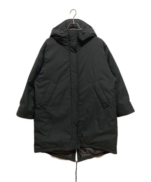 Spick and Span（スピックアンドスパン）Spick and Span (スピックアンドスパン) 撥水フーデッドダウンコート ブラック サイズ:36の古着・服飾アイテム