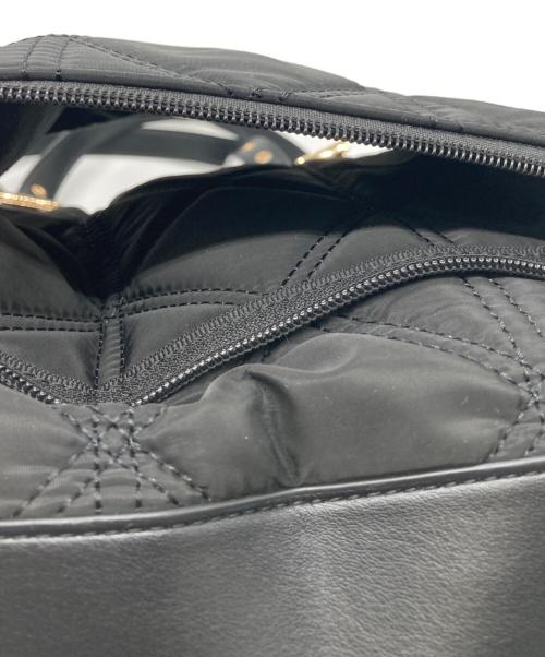 RANDA（ランダ）RANDA (ランダ) 2WAY ベルトハンドルキルティングトートバッグ ブラックの古着・服飾アイテム