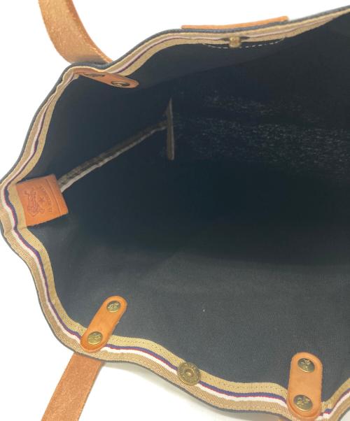 IL BISONTE（イル ビゾンテ）IL BISONTE (イル ビゾンテ) トートバッグ ブラックの古着・服飾アイテム