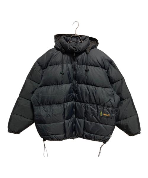 Wood's（ウッズ）Wood's (ウッズ) ダウンジャケット ブラック サイズ:Mの古着・服飾アイテム