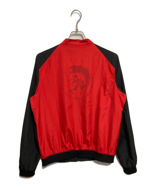 DIESEL（ディーゼル）DIESEL (ディーゼル) リバーシブルジャケット ブラック×レッド サイズ:Lの古着・服飾アイテム