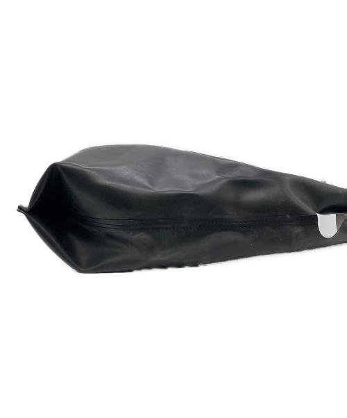 BLACK COMME des GARCONS（ブラックコムデギャルソン）BLACK COMME des GARCONS (ブラックコムデギャルソン) ラバートートバッグ ブラックの古着・服飾アイテム