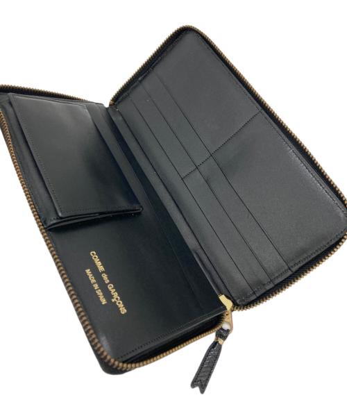 COMME des GARCONS（コムデギャルソン）COMME des GARCONS (コムデギャルソン) Luxury  ラウンドファスナーウォレット ブラックの古着・服飾アイテム