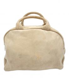 COMME des GARCONS COMME des GARCONS（コムデギャルソン コムデギャルソン）の古着「ラムレザーハンドバッグ」｜ベージュ