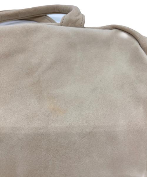 COMME des GARCONS COMME des GARCONS（コムデギャルソン コムデギャルソン）COMME des GARCONS COMME des GARCONS (コムデギャルソン コムデギャルソン) ラムレザーハンドバッグ ベージュの古着・服飾アイテム