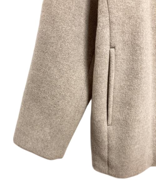 Noble（ノーブル）Noble (ノーブル) MTRカラーレスジップショートコート ベージュ サイズ:36の古着・服飾アイテム