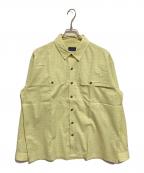 Patagoniaパタゴニア）の古着「00’S アイランドホッパーシャツ」｜グリーン