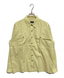 Patagonia（パタゴニア）の古着「00’S アイランドホッパーシャツ」｜グリーン