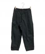 THE NORTHFACE PURPLELABELザ・ノースフェイス パープルレーベル）の古着「Ripstop Shirred Waist Pants」｜ブラック