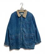 Herringbone naturalsヘリンボーン ナチュラルズ）の古着「デニムカバーオール」｜インディゴ