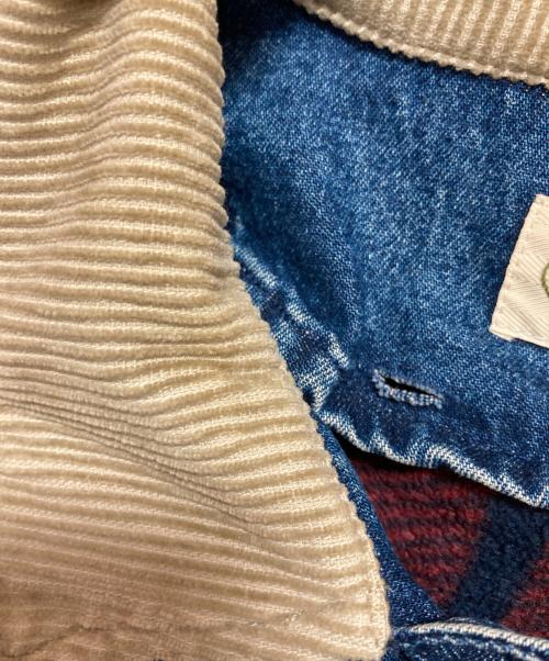 Herringbone naturals（ヘリンボーン ナチュラルズ）Herringbone naturals (ヘリンボーン ナチュラルズ) デニムカバーオール インディゴ サイズ:1の古着・服飾アイテム