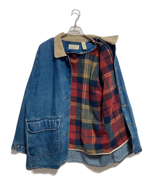 Herringbone naturals（ヘリンボーン ナチュラルズ）Herringbone naturals (ヘリンボーン ナチュラルズ) デニムカバーオール インディゴ サイズ:1の古着・服飾アイテム