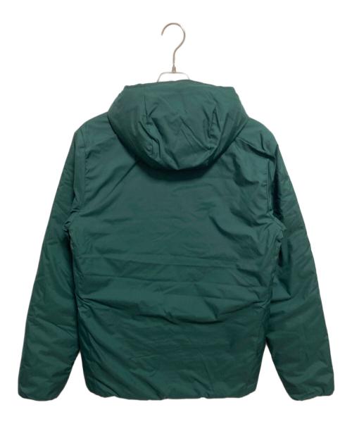 SALOMON（サロモン）SALOMON (サロモン) PRIMALOFT ZIP JACKET グリーン×ネイビー サイズ:Sの古着・服飾アイテム