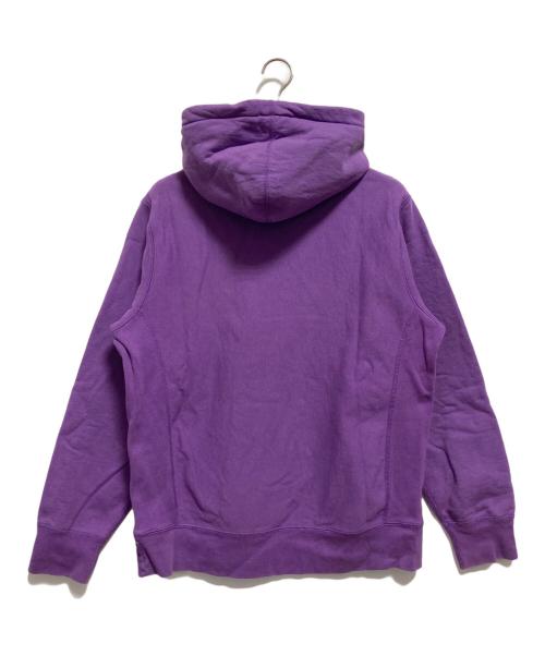 SUPREME（シュプリーム）SUPREME (シュプリーム) Classic Script Hooded Sweatshirt パープル サイズ:Mの古着・服飾アイテム