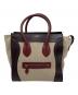 CELINE (セリーヌ) ラゲージ ミニショッパーキャンバス ベージュ：53000円