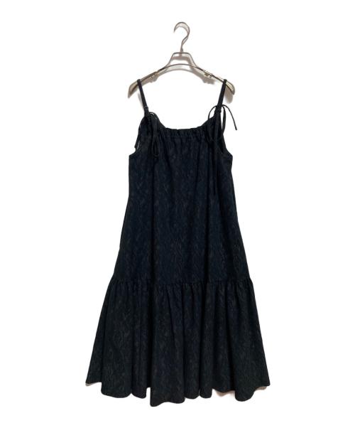 Ruimeme（ルイメーム）Ruimeme (ルイメーム) キャミソールワンピース ブラック サイズ:FREEの古着・服飾アイテム