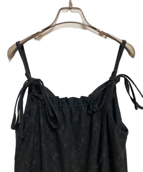 Ruimeme（ルイメーム）Ruimeme (ルイメーム) キャミソールワンピース ブラック サイズ:FREEの古着・服飾アイテム