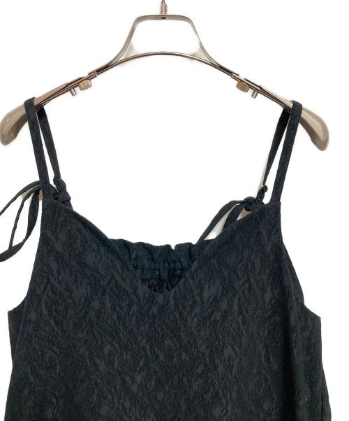 Ruimeme（ルイメーム）Ruimeme (ルイメーム) キャミソールワンピース ブラック サイズ:FREEの古着・服飾アイテム