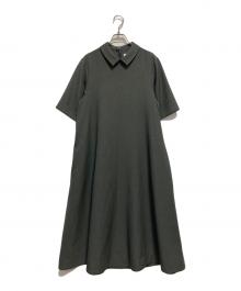 foufou（フーフー）の古着「シャツワンピース」｜グレー