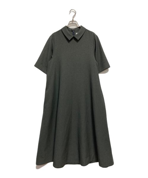 foufou（フーフー）foufou (フーフー) シャツワンピース グレー サイズ:不明の古着・服飾アイテム