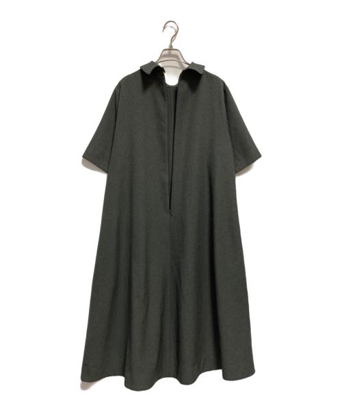 foufou（フーフー）foufou (フーフー) シャツワンピース グレー サイズ:不明の古着・服飾アイテム