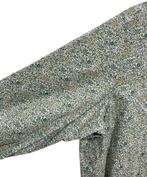 foufou（フーフー ザドレス）foufou (フーフー ザドレス) liberty print shirt collar blouse グリーン サイズ:FREEの古着・服飾アイテム