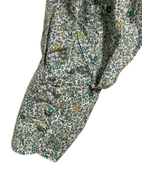 foufou（フーフー ザドレス）foufou (フーフー ザドレス) liberty print shirt collar blouse グリーン サイズ:FREEの古着・服飾アイテム