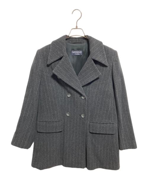 WEEKEND Max Mara（ウィークエンド マックスマーラ）WEEKEND Max Mara (ウィークエンド マックスマーラ) ウールコート グレー サイズ:42の古着・服飾アイテム
